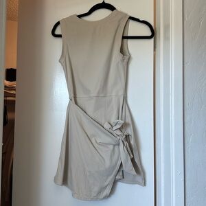 Tennis dress with built in shorts